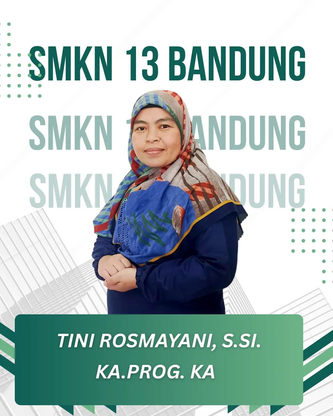 Tini Rosmayani, S.Si., Program Keahlian Kimia Analisis